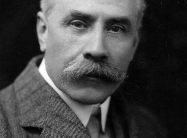 Portrait of Edward Elgar