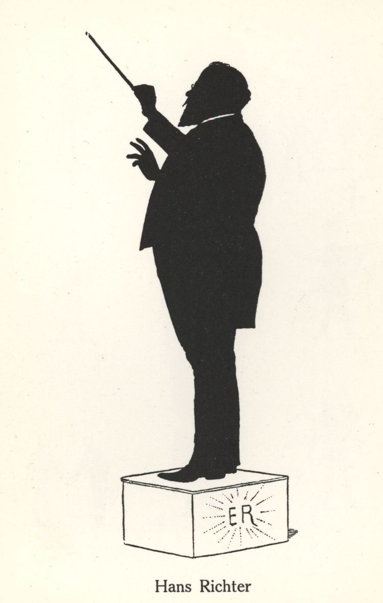 Silhouette of Hans Richter